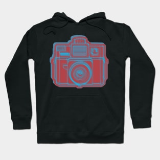 ISSF Society6 logo REDBLUE Hoodie